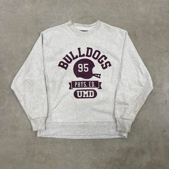 Champion Reverse Weave UMD Bulldogs 95 Phys Ed Hoodie - Picture 1 of 5